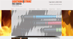 Desktop Screenshot of lightningstrikefirestarter.com